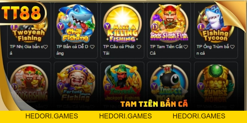 Bắn Cá TT88: Săn Thưởng Đại Dương Đỉnh Cao Nhất 2026 - HEDORI