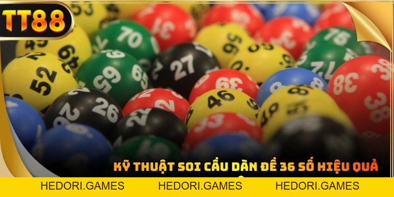 Dàn Đề 36 Số Là Gì? Kinh Nghiệm Áp Dụng Cho Người Mới Cùng TT88 - HEDORI