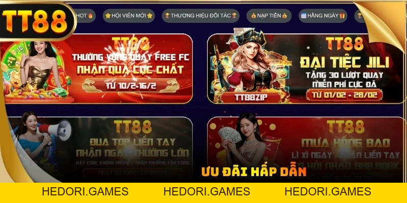 TT88 hedori.games🎖️Trang Chủ TT88.COM, Đăng nhập TT88 Chính thức - HEDORI